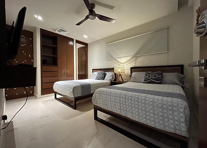 Apartamento Depa De Lujo En El Corazón De La Riviera Maya